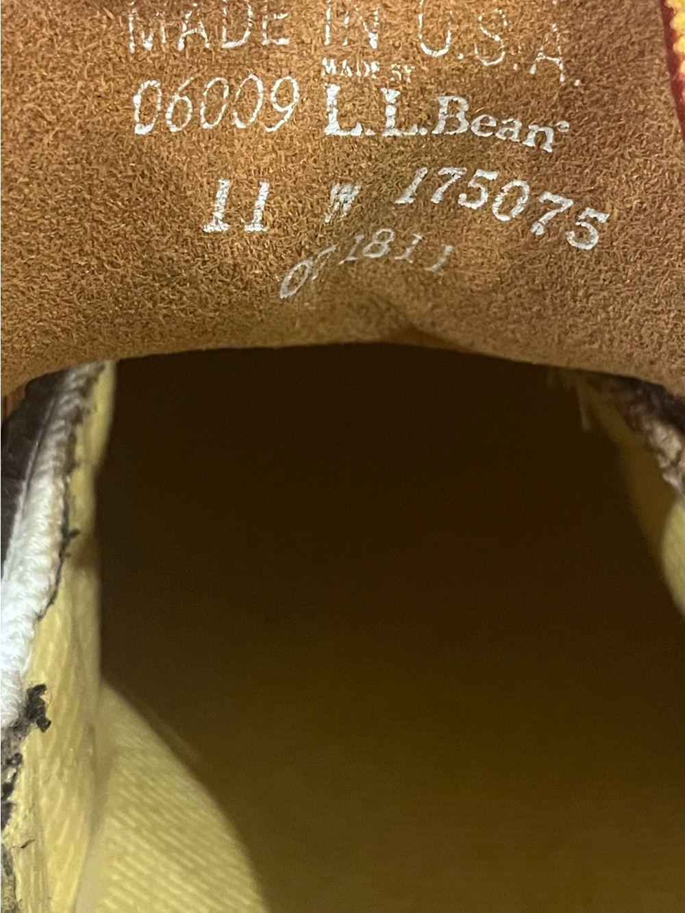 🐠L.L. BEAN MEN’S DUCK BOOTS GUMSHOE SIZE 11 🐠 - Picture 8 of 8